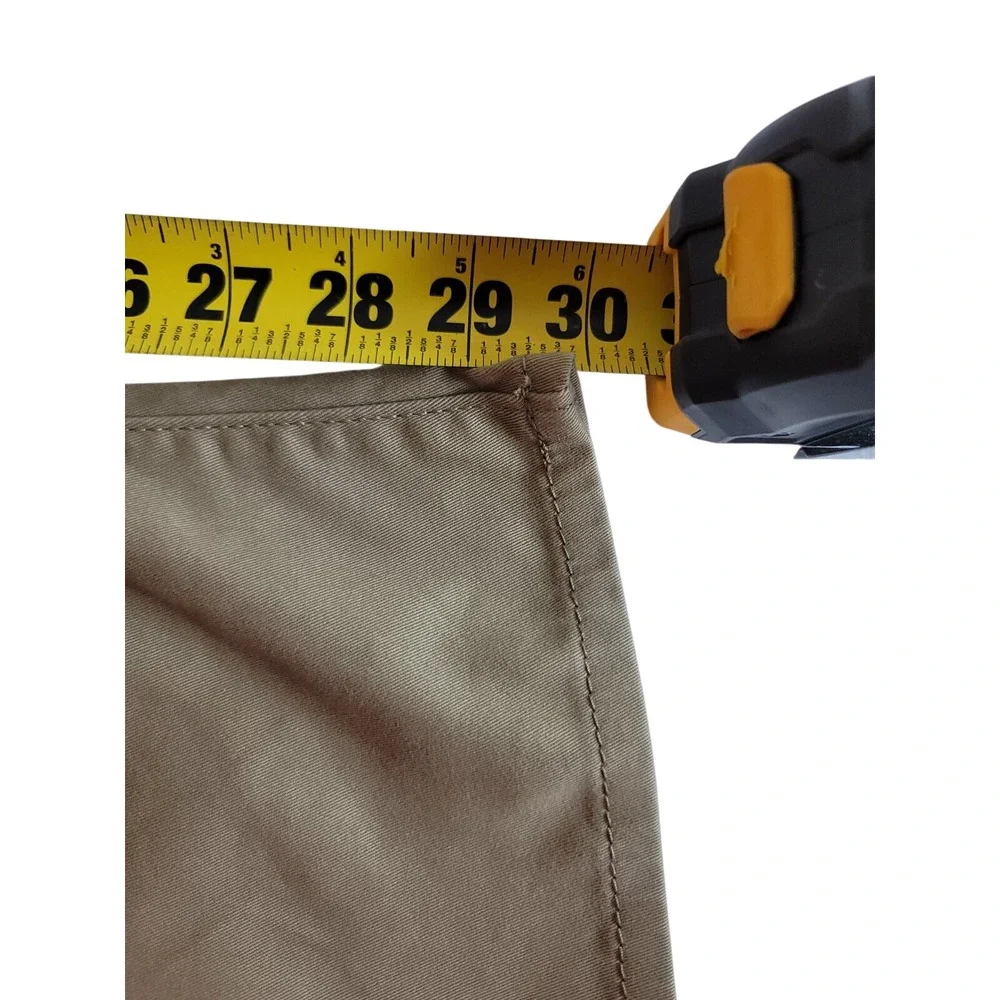 Lee Extreme Motion MVP Pants Mens 44x30 Tan Khaki Relaxed Fit Straight Leg New